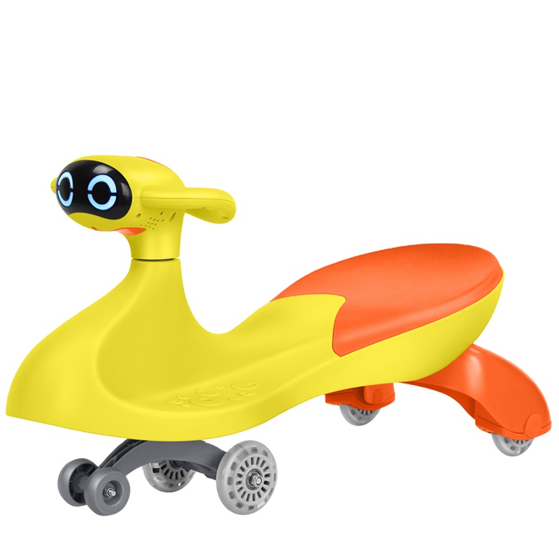 NN007 Children’s twin car anti roller boys and girls with music rocking scouts