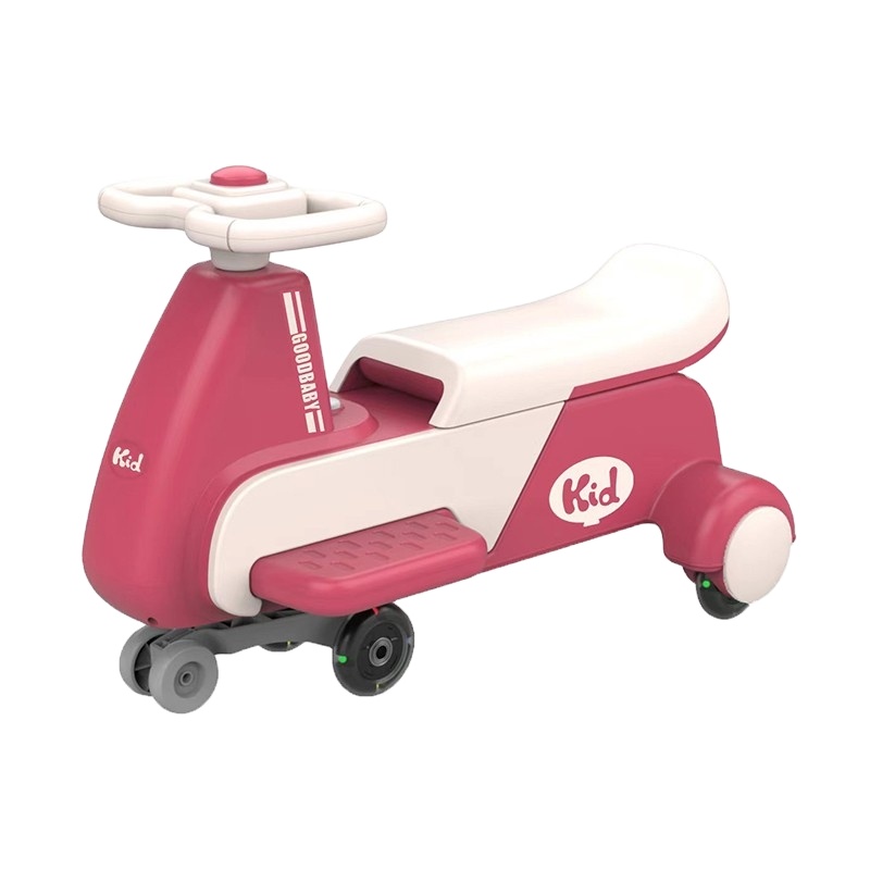 2023 High Quality New Children’s Twist Car 4 Wheels With Music Swing Car Kids Toy Ride On Car With Many Colors