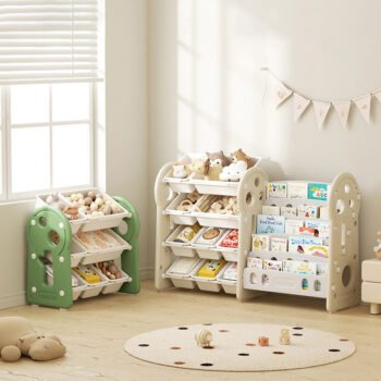 Children's toy storage rack, baby categorized storage cabinet, home bookshelf picture book rack